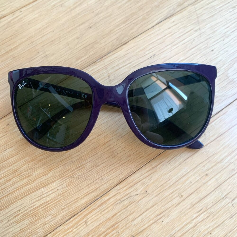 RAYBAN Purple / Violet Catseye Sunglasses